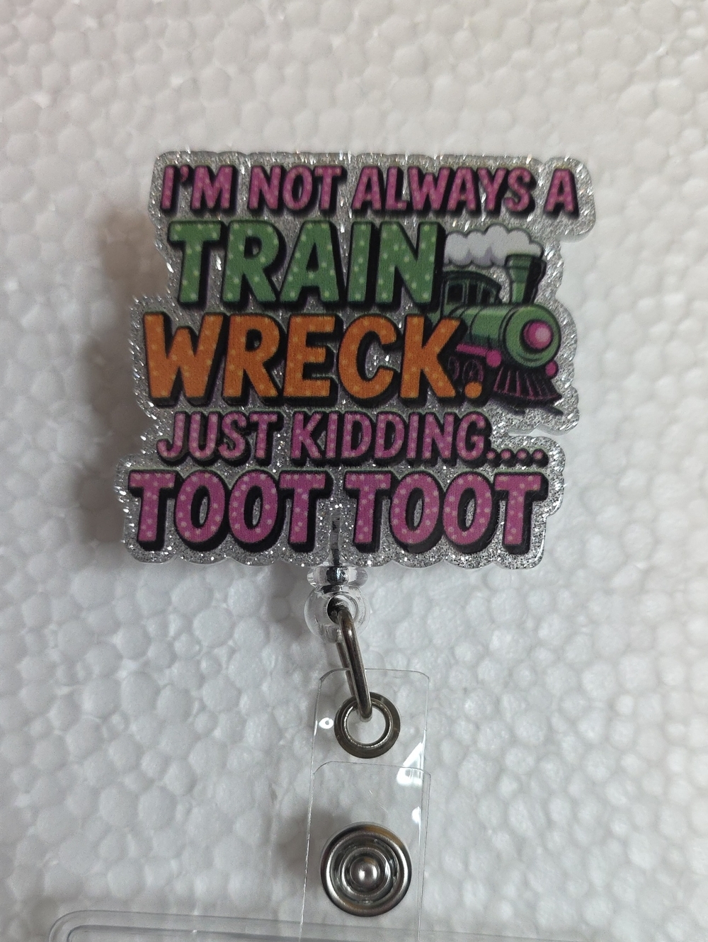 Toot Toot Badge Reel